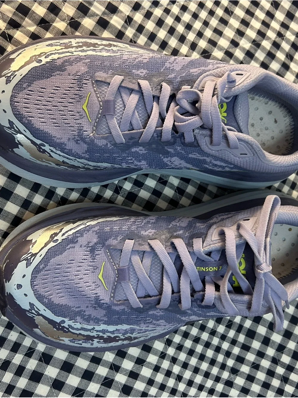 Lavender Hoka Women's Running Sneakers - Lightweight Comfort